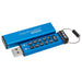 Best Value Kingston DT2000/64 GB Data Traveler 2000 Encrypted USB 3.0 with Keypad, Blue