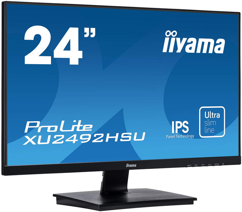 Best Value iiyama XU2492HSU-B1 24" ProLite IPS Slim LED Monitor - Black