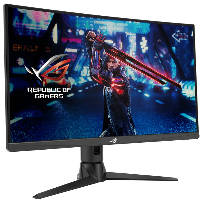 ASUS ROG Strix XG27AQV - LED monitor - gaming - curved - 27" - 2560 x 1440 WQHD @ 170 Hz - Fast IPS - 400 cd/m² - 1000:1 - HDR10 - 1 ms - 2xHDMI, DisplayPort