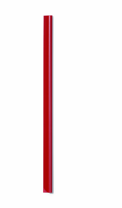 Best Value Durable A4 Spine Bars, 6 mm - Red, Pack of 50,293103