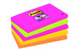 Best Value Post-it 655S-N 76 x 127 mm Super Sticky Notes, Cape Town Colour Collection, 5 Pads (90 Sheets Per Pad)