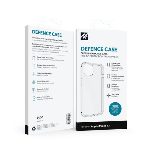 ZAGG IFROGZ Defence Case Apple iPhone 13 Clea