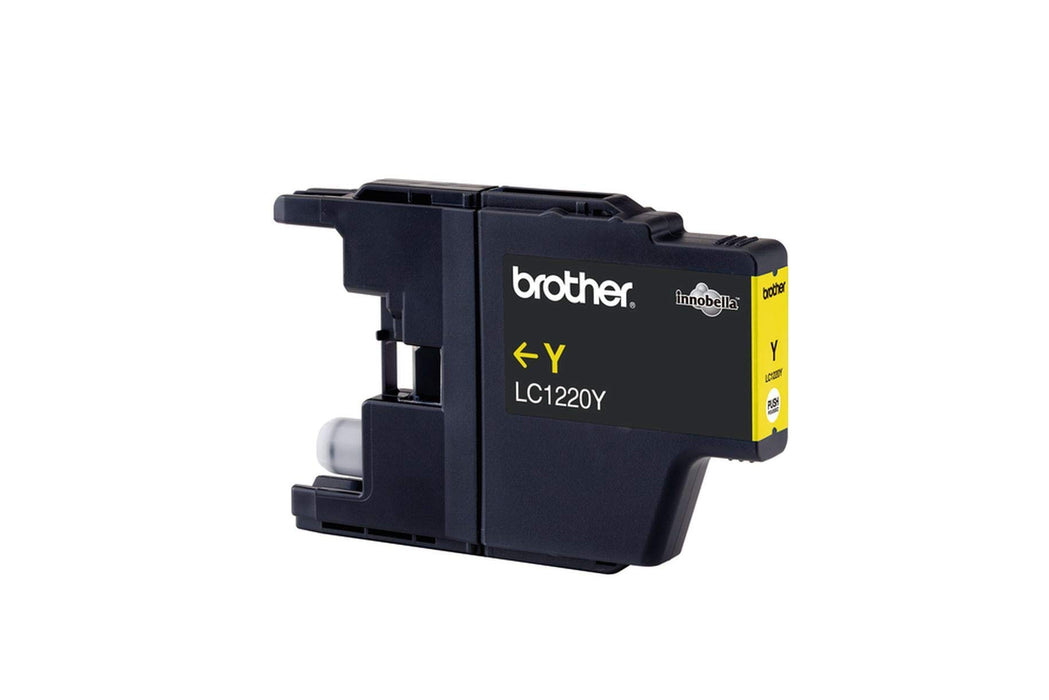 Best Value Brother LC-1220Y Inkjet Cartridge, Standard Yield, Yellow, Brother Genuine Supplies