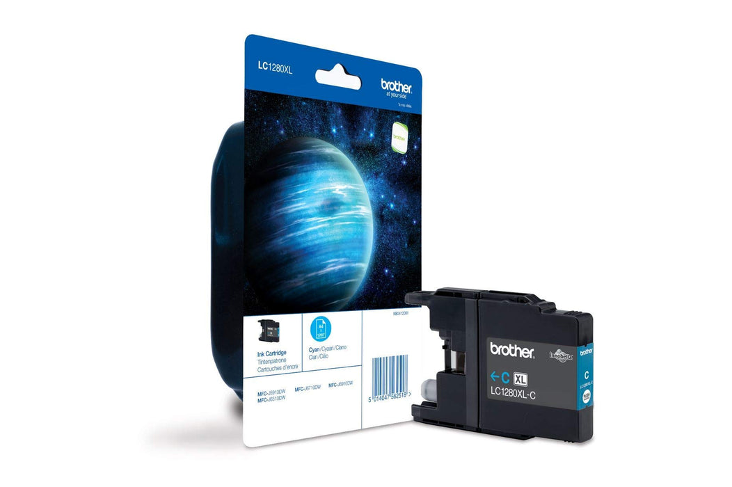 Best Value Brother LC-1280XLC- Inkjet Cartridge, High Yield, Cyan, Brother Genuine Supplies