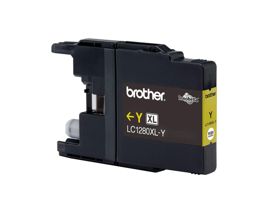 Best Value Brother LC-1280XLY Inkjet Cartridge, High Yield, Yellow, Brother Genuine Supplies