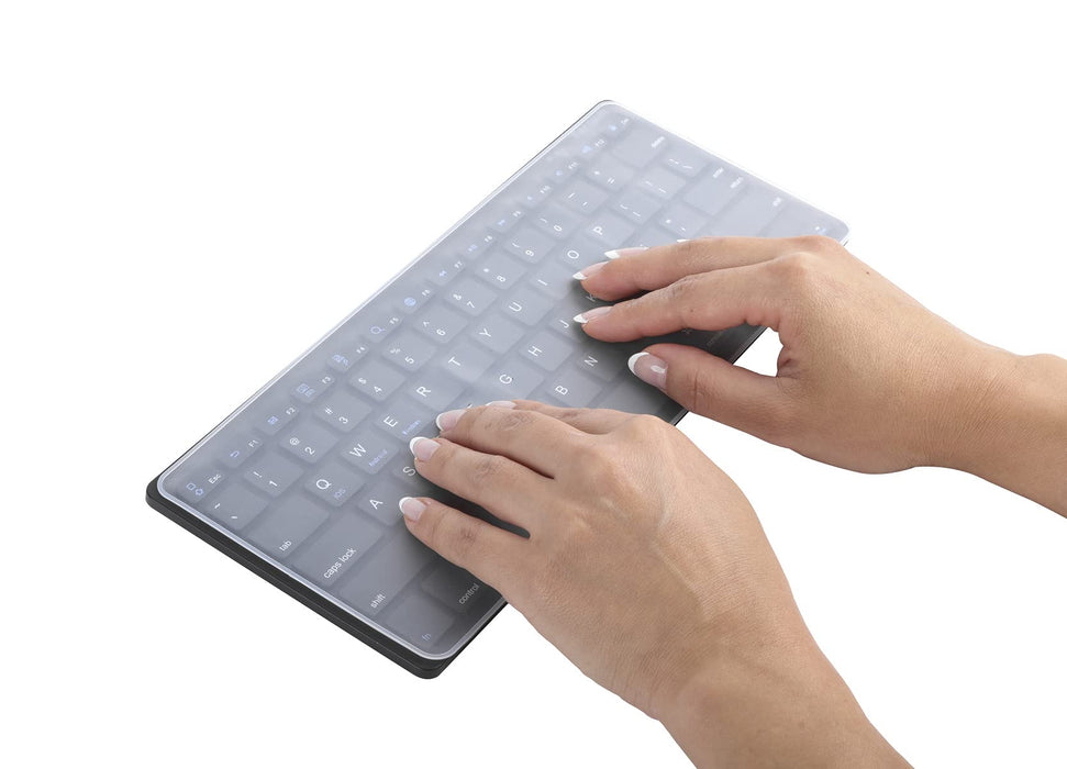 Targus Universal - Keyboard cover - small - translucent white (pack of 3)