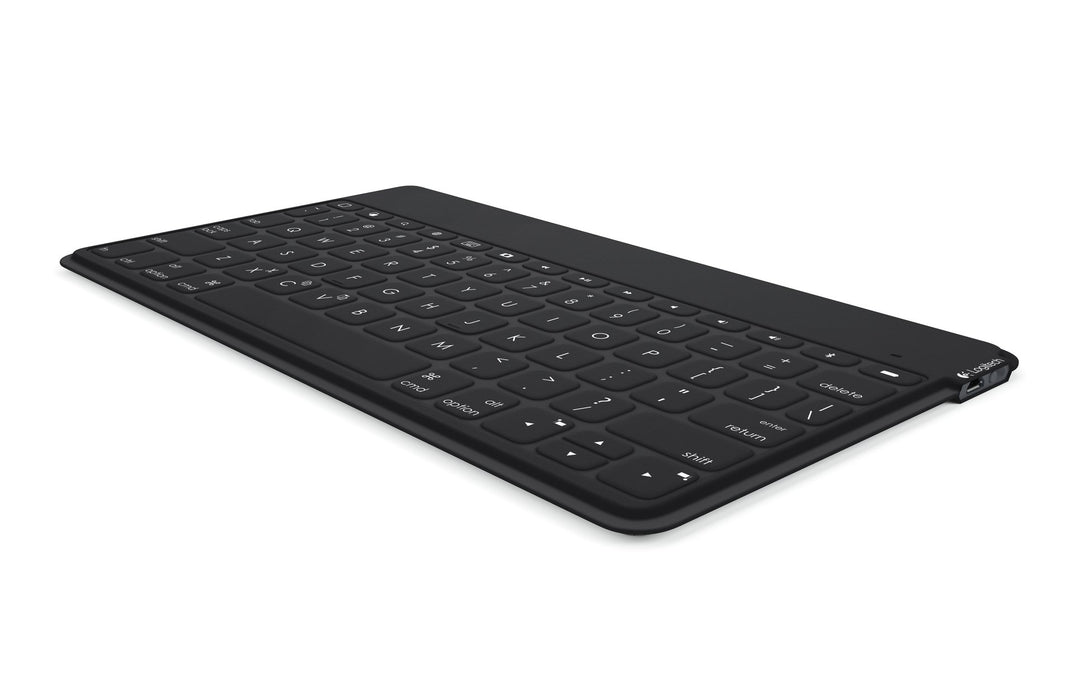 Best Value Logitech Keys-To-Go Wireless Bluetooth Keyboard For iPhone, iPad, Smartphone, Tablet, Android, Windows, Apple TV, Ultra-Thin, Ultra-Light, Short-Cut Keys, QWERTY UK Layout - Black