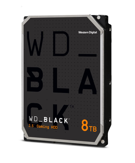 WD_BLACK WD8002FZWX - Hard drive - 8 TB - internal - 3.5" - SATA 6Gb/s - 7200 rpm - buffer: 128 MB