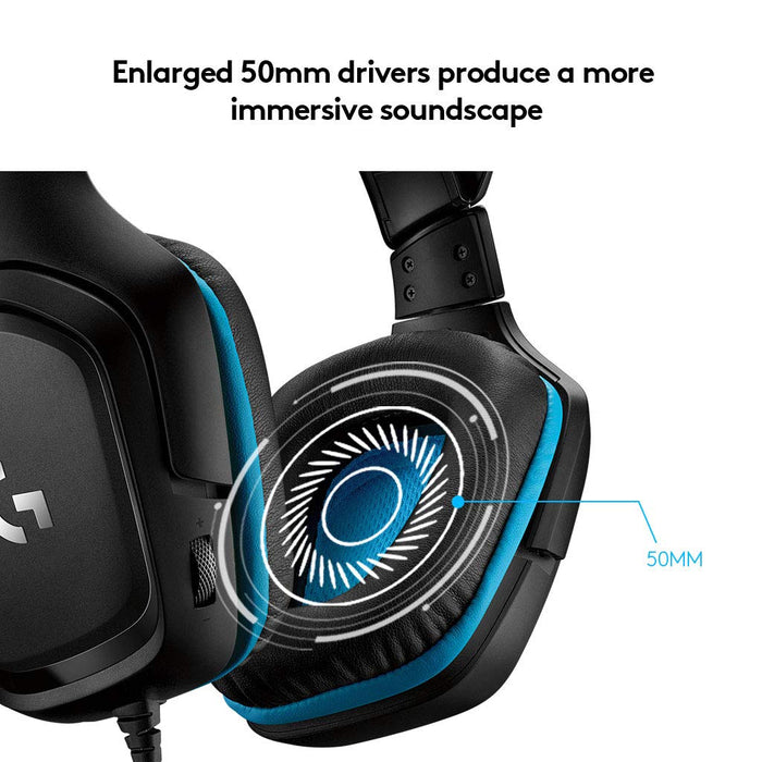 Best Value Logitech G432 Surround Sound Gaming Headset 7.1