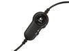 Best Value Logitech H151 Wired Headset, Stereo Headphones with Rotating Noise-Cancelling Microphone, 3.5 mm Audio Jack, In-Line Controls, PC/Mac/Laptop/Tablet/Smartphone - Black