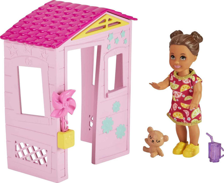 Barbie Skipper Babysitters Inc Toddler Girl Doll and Playhouse //GRP15