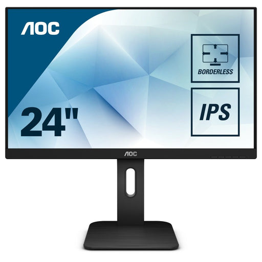 Best Value AOC 24P1 23.8" Widescreen IPS LED Black Multimedia Monitor (1920x1080/5ms/VGA/HDMI/DVI/DP)