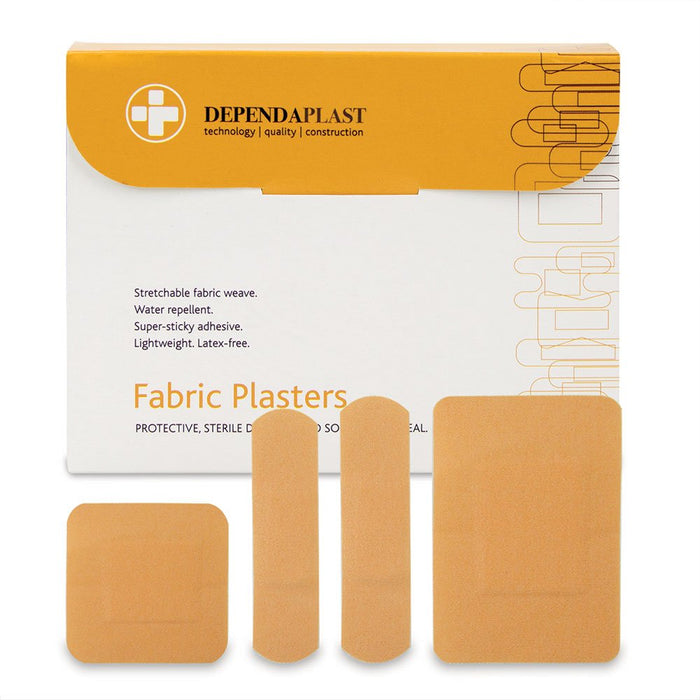 Best Value Reliance Medical Dependaplast Advanced Fabric Plasters Assorted Box of 100