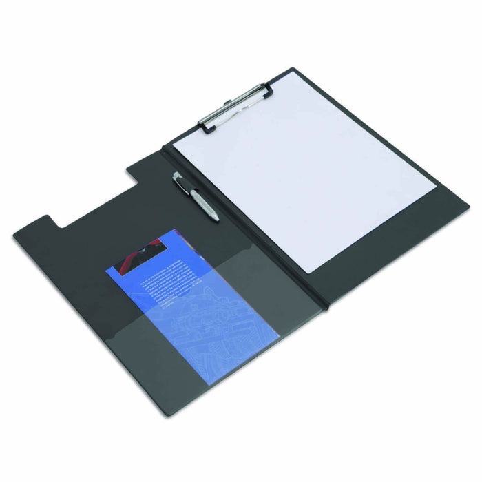 Best Value Rapesco Clipboard - A4+ Foldover with Film Pocket, Black