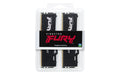 Kingston FURY Beast RGB - DDR5 - kit - 16 GB: 2 x 8 GB - DIMM 288-pin - 5600 MHz / PC5-44800 - CL36 - 1.25 V - unbuffered - on-die ECC - black