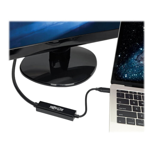 Tripp Lite USB-C to DisplayPort Cable, 4K @ 60Hz, Thunderbolt 3, USB Type C, USB-C, USB Type-C, 6' 6ft. - Adapter cable - 24 pin USB-C (M) to DisplayPort (M) - USB 3.1 Gen 1 / Thunderbolt 3 / DisplayPort 1.2 - 1.83 m - 4K support - black