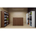 Impulse Wooden Cupboard with Adjustable Shelves W800 x D400 x H2000mm Beech Finish - S00004