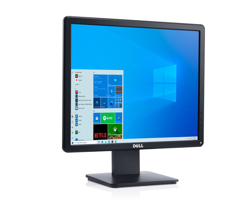 Dell E1715S - LED monitor - 17" - 1280 x 1024 @ 60 Hz - TN - 250 cd/m² - 1000:1 - 5 ms - VGA, DisplayPort - black - with 3 years Advanced Exchange Service