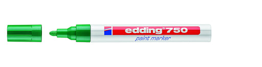 Best Value Edding 750 Opaque Bullet Tip Paint Marker - Green - Pack of 10