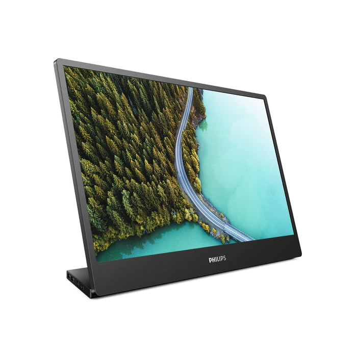 Philips 16B1P3302D - 3000 Series - LED monitor - 16" (15.6" viewable) - portable - 1920 x 1080 Full HD (1080p) @ 75 Hz - IPS - 250 cd/m² - 700:1 - 4 ms - 2xUSB-C - black