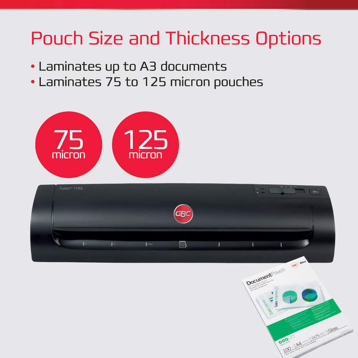 Best Value GBC Fusion 1100L A3 Laminator - Black