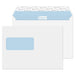 Best Value Blake Premium Office C5 162 x 229 mm 120 gsm Peel & Seal Wallet Standard Window Envelopes (34216) Ultra White Wove - Pack of 500