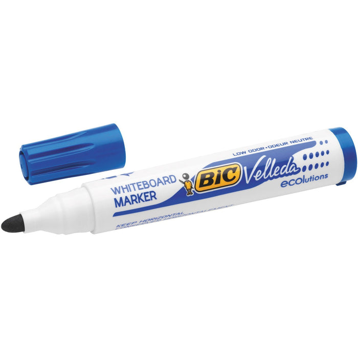 Best Value BIC Velleda 1701 ECOlutions Whiteboard Pens - Assorted Colours, Wallet of 4