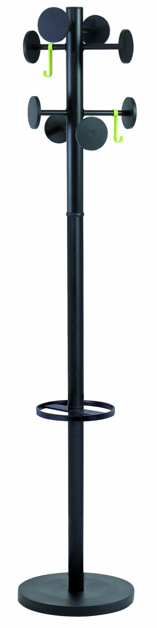 Best Value Alba Coat Stand, Metal, Black, One Size