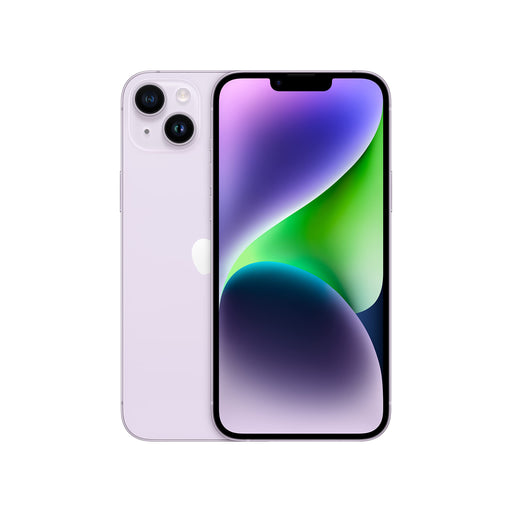 Apple iPhone 14 Plus - 5G smartphone - dual-SIM / Internal Memory 128 GB - OLED display - 6.7" - 2778 x 1284 pixels - 2x rear cameras 12 MP, 12 MP - front camera 12 MP - purple