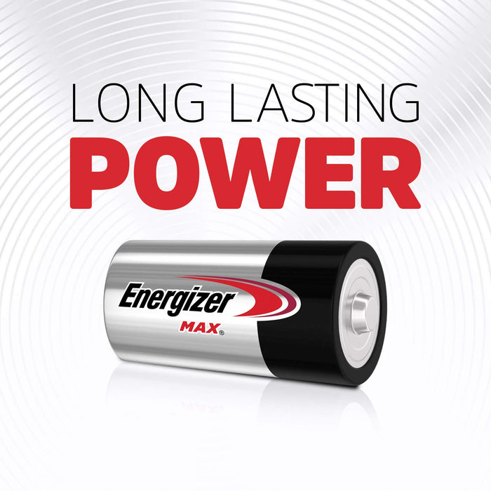 Best Value Energizer MAX Alkaline C Batteries, 2 Pack