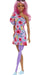 Barbie Fashionista - Off-Shoulder Floral Dress Prosthetic Leg Doll NR189 //HBV21-9633