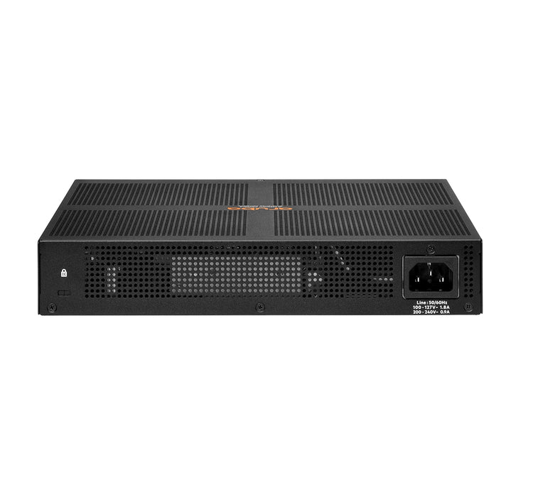 HPE Aruba 6100 12G Class4 PoE 2G/2SFP+ 139W Switch - Switch - Managed - 12 x 10/100/1000 (PoE+) + 2 x 1 Gigabit / 10 Gigabit SFP+ + 2 x 1000Base-T - rack-mountable - PoE+ (139 W)