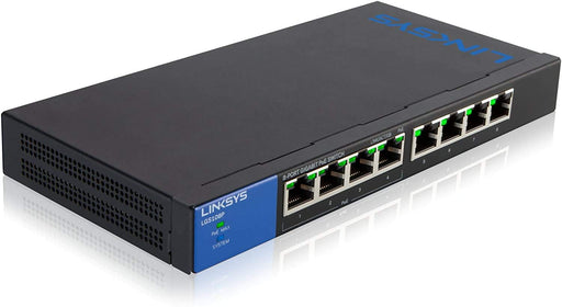 Linksys 1GB Unmanaged PoE 8 Port Switch