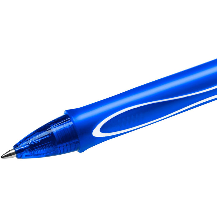 Best Value BIC Gel-ocity Quick Dry Ballpoint Pens - Blue, Box of 12