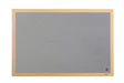 Best Value Earth-It 1200 x 900 MDF Frame Grey Felt Board Noticeboard - Home and Office