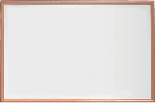 Best Value Nobo Basic Melamine Dry Wipe Whiteboard, Non-Magnetic, 900 x 600 mm, Pine Trim, White, 1905200