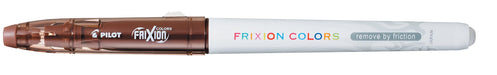 Best Value Pilot Frixion Colors Erasable Fibre Tip Colouring Pen - Brown, Pack of 12