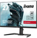 iiyama G-MASTER Red Eagle GB2770QSU-B5 - LED monitor - 27" - 2560 x 1440 WQHD @ 165 Hz - Fast IPS - 400 cd/m² - 1000:1 - HDR400 - 0.5 ms - HDMI, DisplayPort - speakers - matte black