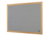 Best Value Earth-It 1200 x 900 MDF Frame Grey Felt Board Noticeboard - Home and Office