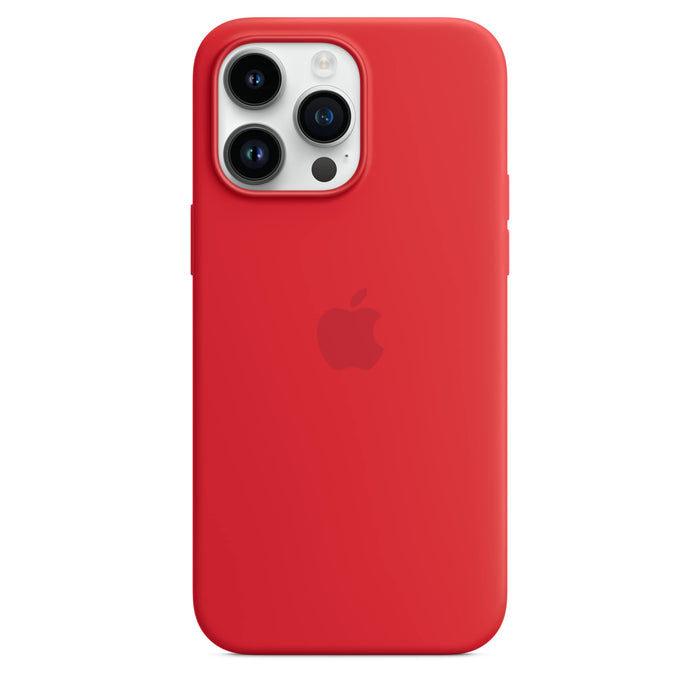 Apple - (PRODUCT) RED - back cover for mobile phone - with MagSafe - silicone - red - for iPhone 14 Pro Max