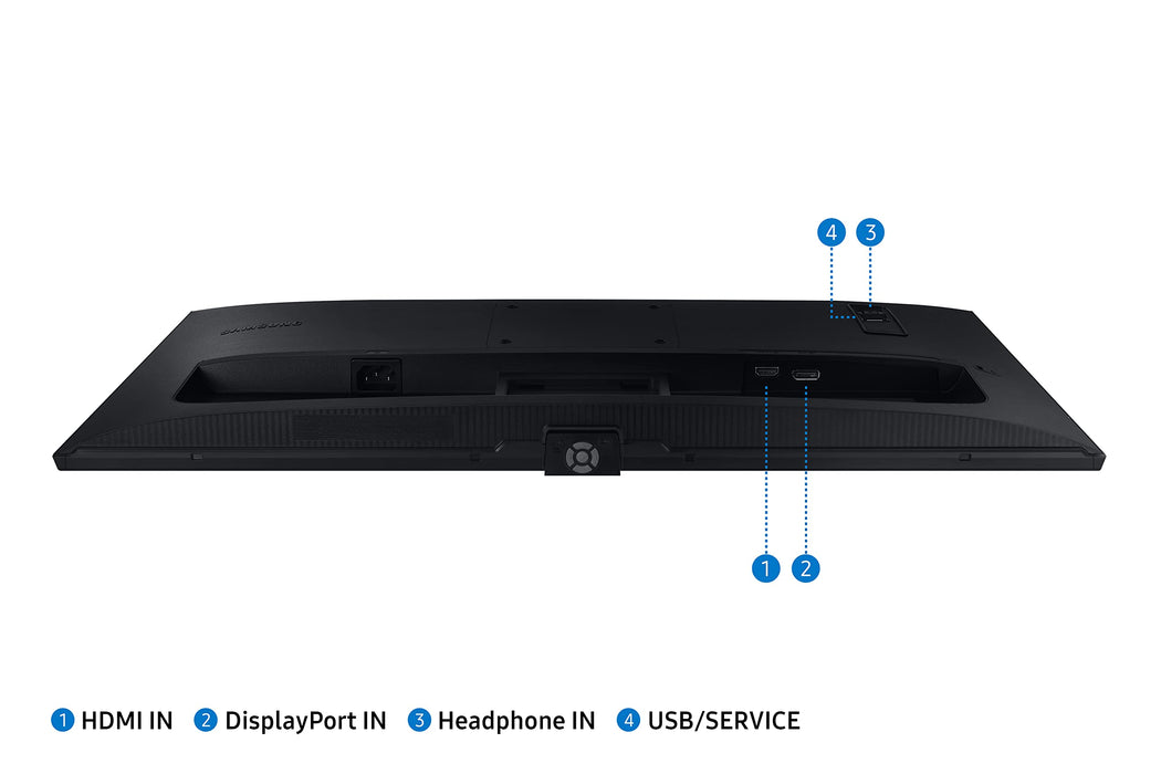 Samsung ViewFinity S7 S32A700NWP - S70A series - LED monitor - 32" - 3840 x 2160 4K @ 60 Hz - VA - 300 cd/m² - 2500:1 - 5 ms - HDMI, DisplayPort - black