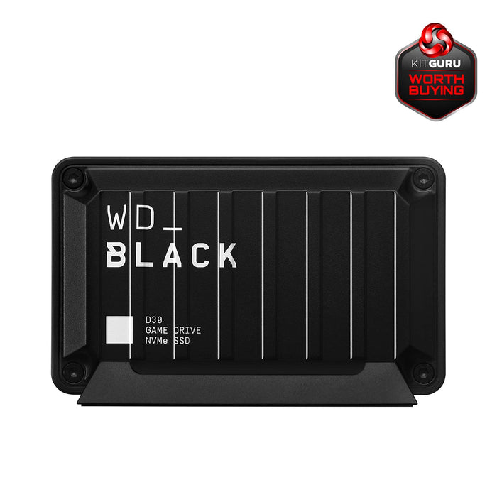 WD_BLACK D30 WDBATL0010BBK - SSD - 1 TB - external (portable) - USB 3.0 (USB-C connector) - black