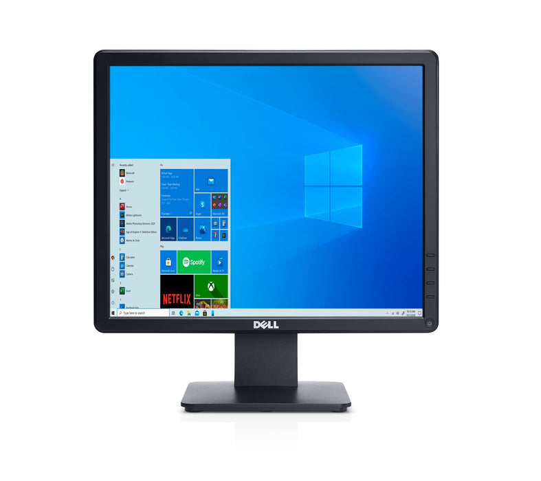 Dell E1715S - LED monitor - 17" - 1280 x 1024 @ 60 Hz - TN - 250 cd/m² - 1000:1 - 5 ms - VGA, DisplayPort - black - with 3 years Advanced Exchange Service