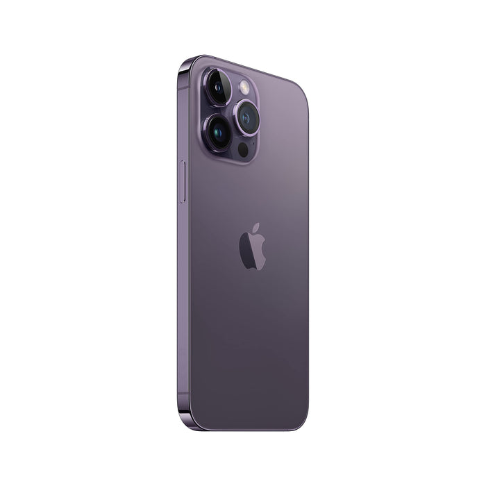 Apple iPhone 14 Pro Max - 5G smartphone - dual-SIM / Internal Memory 128 GB - OLED display - 6.7" - 2796 x 1290 pixels (120 Hz) - 3x rear cameras 48 MP, 12 MP, 12 MP - front camera 12 MP - deep purple