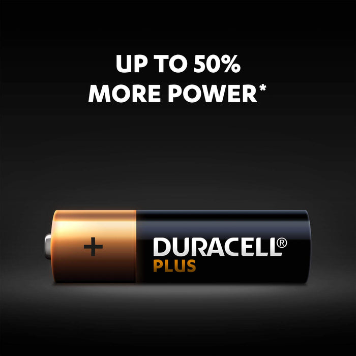 Best Value Duracell Plus AA Alkaline Batteries, 1.5 V LR06 MX1500, Pack of 8