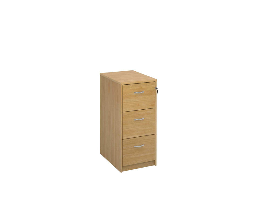 Best Value DAMS 3 Draw Filing Cabinet-Oak, 65x48x104.5 cm