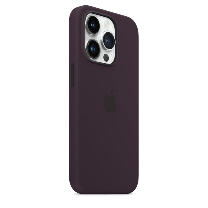 Apple - Back cover for mobile phone - with MagSafe - silicone - elderberry - for iPhone 14 Pro