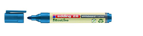 Best Value Edding 28 Drywipe Board Marker Part-recycled Bullet Tip 1.5-3mm Line Blue Ref 28-003 [Pack of 10]