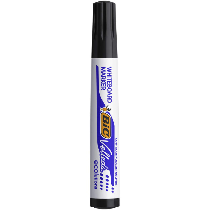 Best Value BIC Velleda 1701 ECOlutions Whiteboard Pens - Black, Box of 12