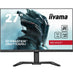 iiyama G-MASTER Red Eagle GB2770QSU-B5 - LED monitor - 27" - 2560 x 1440 WQHD @ 165 Hz - Fast IPS - 400 cd/m² - 1000:1 - HDR400 - 0.5 ms - HDMI, DisplayPort - speakers - matte black